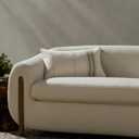 Loloi Magnolia Home by Joanna Gaines Selena Collection PMH0076 Natural/Green 13'' x 21'' Cover w/Poly Pillow