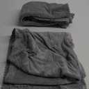 MOONQUEEN 2 Pack Premium Bath Towel Set - Quick Drying - Microfiber Coral Velvet Highly Absorbent Towels - Multipurpose Use as Bath Fitness, Bathroom, Shower, Sports, Yoga Towel (Grey)