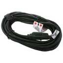 25FT 16/3 Black Outdoor Extension Cord
