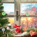 Hicarer 60 Pieces Candyland Christmas Tree Decorations Xmas Candy Lollipop Cupcake Pendants Donut Hanging Ornaments Polymer Clay Candy Themed Decor with Lobster Clasps DIY Pendants Accessories