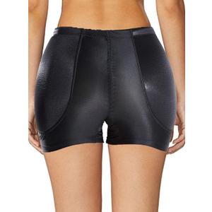 Women Hip Enhancer Panties Boy Shorts Padded Body Shaper Butt Lifter Shapewear Underwear Pads Tummy Control Seamless (Small, Black) Women Hip Enhancer Panties Boy Shorts Padded Body Shaper Butt Lifter Shapewear Underwear Pads Tummy Control Seamless (Small, Black)