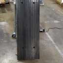 Pyle Car Vehicle Curbside Driveway Ramp - 4ft Heavy Duty Rubber Threshold Bridge Tracks Curb Ramps, 2 Pieces Set (for Car, Truck, Scooter, Bike, Motorcycle, Wheelchair Mobility), Black