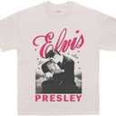 Elvis Presley Unisex-Adult Official Merch on Stage T-Shirt (XX-Large)