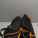 Dog Car Seat Cover, 600D Heavy Durable Dog Seat Cover for Back Seat, 100% Waterproof Scratch Proof Nonslip Dog Hammock for Car with Side Flap, Pet Seat Covers with SeatBelt for Cars Sedan SUV Trucks (Standard (53.9*57.9 ), Orange&Black)