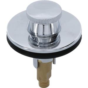DANCO Lift and Turn Tub and Bath Drain Stopper, Chrome (88599)