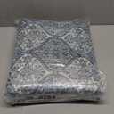 nunubaby Washable Pee Pads for Dogs, Stylish, Non-Slip and Leak-Proof Pee Pads. Reusable Potty Pads for Dogs for Crates and Floors.(Blue/Multi, 54" x54" ) (54x54 Inch (Pack of 2))