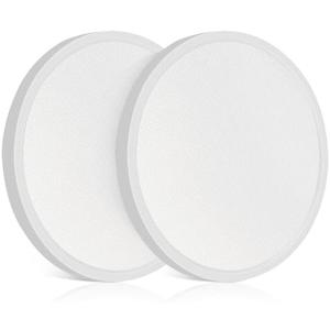 UthCracy Ceiling Light - 12 Inch, 24W, Flat, Round, White - LED Flush Mount Light Fixtures for Bedroom (2) UthCracy Ceiling Light - 12 Inch, 24W, Flat, Round, White - LED Flush Mount Light Fixtures for Bedroom (2)