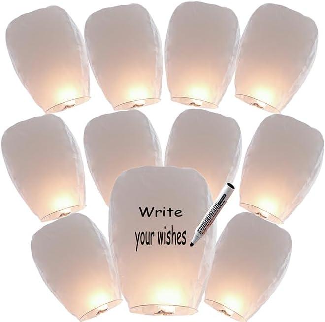 Paper Lanterns Have 16 Pack White, Paper Lanterns Easy to Use, were The Highlight of Party, Lanterns Use to Party Events