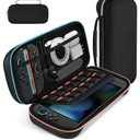 ivoler Carrying Case for Nintendo Switch 2 Model(2025), Portable Hard Shell Pouch Carrying Travel Game Bag for Nintendo Switch 2 Accessories Holds 12 Game Cartridge (Black), 2pack