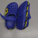 FolHaoth Toddlers Cute Cartoon Excavator Racecar Pattern Boys Girls Clogs Slip On Lightweight Breathable Kids Sandals Non Slip Indoor Outdoor Beach Pool Shower Slippers Shoes (10.5 Little Kid)