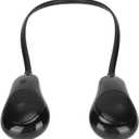 Neckband Bluetooth Speaker, Hands Wearable Speaker, True 3D Stereo Sound Around The Neck Speaker, Portable Neck Bluetooth Soundwear for Home Outdoor(Black)