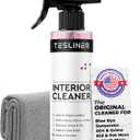 Tesla Seat Cleaner & Stain Remover, Interior Cleaner for Black & White Vegan Leather, Interior Cleaning Products | Tesla Model Y Juniper Accessories 2026, Tesla Model 3 Accessories, S, X, Cybertruck