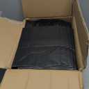 MESHA 100 Pack Black Gift Bags 8x4.25x10.5 Inch Kraft Paper Bags with Handles Bulk Craft Bag Medium Size for Wending Birthday Party Favor Retail Merchandise Bag