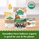 Cascadian Farm Organic Cinnamon Crunch Cereal, Family Size, 14.5 oz