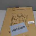 Toilet Seat Round Soft Close16.5'', Toilet Lid Slow Close Quiet No Slam, Easy Installation & ReleaseSafe PP Material Easy Clean, Comfortable Ergonomic Design, 2 Years Support, White Plastic