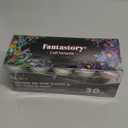 Fantastory Metallic Iridescent Acrylic Paint Set with 12 Brushes, 12 x 2oz Metallic Colors, Color-Shifting, Craft Paint Kit, Metal/Canvas/Rock/Stone/Ceramic/Model/Wood Painting [Balanced Series].