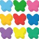 Geyee 108 Pcs Butterfly Paper Cutouts Spring Bulletin Board Decorations Small Butterfly Shaped Sticker Die Cut for Teachers DIY Craft Office School Chalkboard Wall Decor