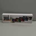 Soobest LED Digital Wall Clock with Seconds, Electric Clock Plug Auto DST Dimmer LED Large Display 10 Inches (White)