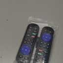 2 Pc Programmed Replacement Remote for Roku with Volume Key - All in One Remotes Control for Roku Express 4K+, Premiere/+, Ultra, 1 2 3 4, and Vizio TV Extra with 9 Learning Keys (Not for Stick)