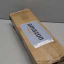 Black Double Curtain Rods for Windows 72 to 144 Inch, 1 Inch Adjustable Decorative Crystal Long Dual Curtain Rod, Heavy Duty Vintage Double Drapery Pole with Black Foil Finial for Living Room