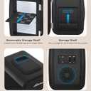 BEICHEN Mini Fridge, 4 Liter/6 Can Portable Refrigerator for Bedroom Office Dorm Car Fast Cooling, Low Noise, 100-125V AC/5-12V USB Small Compact Refrigerator for Skincare, Food, Drinks(Black)