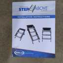 MORryde STP-208 StepAbove Fold-Up RV Entry Step - 3-Step (8" Step Rise), Fits 30" to 32" Door Width
