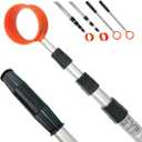 SPEENSUN Golf Ball Retriever Telescopic, Golf Ball Water Retriever, Max 12Ft Lightweight Aluminum Alloy Golf Ball Grabber, Not Easy to Break and No Corrosion Golf Ball Retriever for Water and Bushes