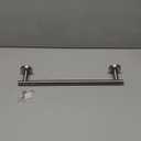 TocTen Bath Towel Bar - Thicken SUS304 Stainless Steel Bathroom Towel Holder, Towel Rod for Bathroom Heavy Duty Wall Mounted Towel Rack Hanger (16IN, Brushed Nickel)