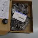 Ravinte 25 Pack Matte Black Round Cabinet Hardware Knobs, Solid Zinc Alloy Single Hole Drawer Pulls Dresser Knobs for Kitchen, Bathroom Furniture