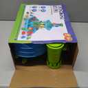Kids Flower Water Sand Table for Toddlers - 2-Tier Outdoor Water Sand Play Table Toys for Boys Girls, Summer Splash Activity Sensory Table Party Birthday Gift for Kids 3-5 6-12(Blue)