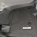 YITAMOTOR Floor Mats for 2019-2026 Chevrolet Silverado/GMC Sierra 1500 & 2020-2026 Chevy Silverado/GMC Sierra 2500HD/3500HD Crew Cab With Underseat Storage Box Bucket Seat, 1st & 2nd Row, Black