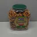 Utz Sourdough Specials Pretzels, Original, 63 oz. Barrel, Classic Pretzel Knot with Rich Sourdough Flavor, Resealable Container, Tasty Party Snack with Zero Cholesterol (EXP 04/20/26)