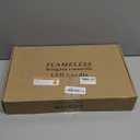 Flickering Flameless Candles Battery Operated with Remote and 2/4/6/8 H Timer Acrylic Led Pillar Candles Pack of 9 (D2.3 xH 6" 7" 8") with Realistic 3D Wick Candles for Home Decor (White)