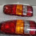Tail Lights Assembly compatible with 1999-2002 Chevy Silverado 1500 2500 3500 1500 HD 2500HD,99-06 GMC Sierra Taillights Rear Brake Lamp without Bulb, OE Factory Style