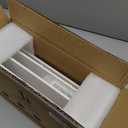 Bamboo Desk Organizer Mail Holder Countertop Wood Desk Drawer Tabletop Storage Box Pen Holder Letter Sorter Makeup Organizer for School Home Office Supplies with Pen Holder White