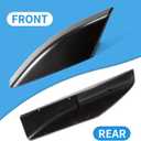 Car Roof Rack End Caps Fit for Toyota 4Runner 4WD N210 2003 2004 2005 2006 2007 2008 2009 Roof Rack Accessories Roof Rail End Cover Roof Luggage Rail Rack Protection Cover Shell Trim 1 Pc Black