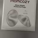 Momcozy 999 Silver Nursing Cups Original Perforated Breathable Design, 999 Silver Nipple Cover for Breastfeeding Essential, Silver Nipple Shield for Nursing Newborn, Metal Nipple Shields, XXL Size