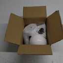 [Timer] Light Up Halloween Scary Ghost Decorations, Set of 2 DIY Spooky Crafts for Indoor Home Mantel Shelf & Tabletop Decor White