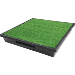 PetSafe Pet Loo Indoor Pet Toilet, Portable Dog Potty Station, Grass Pad Tray of Synthetic Grass Mat, Easy to Clean, Large (Large (Pack of 1))