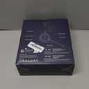 Rownfusny Wireless Headset with Mic for Work, Clear Sound ＆ Comfortable Computer Headset with Microphone, Bluetooth Headset with Charging Base & USB Dongle for Home/CallCenter/Teams/Zoom/Skype(Black)