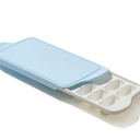 Ice Cube Tray with Cover - Blue