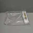 12"x16" Clear Acrylic Serving Tray with Golden Handles, Sturdy Huge Capacity Acrylic Tray for Coffee, Juice, Kitchen and Desk Organizer, Storage Tray (12"x16")