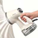 Vacuum Steamer for Clothes, 2-in-1 Handheld Garment Steamer with Suction