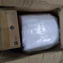 Inflatable White Bounce House Castle, 13x13x10ft Large Jumper PVC Bouncy House with Blower for Toddler Kids and Adults Indoor or Outdoor Wedding Birthday Party