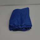 10x10FT Canopy Replacement Top Only, Waterproof Pop-Up Canopy Tent Top Cover with Ropes, Instant Canopy Top Sunshade Silver Coated for Outdoor Garden Patio Camping (Blue)