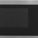 GE Countertop Microwave Oven, Compact 0.9 Cubic Ft., 900-watt Capacity, 7 Auto Cooking Settings, Child-Lock Technology, Kitchen Essentials for The Countertop, Dorm Room or Apartment, Stainless Steel