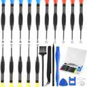 23PCS Mini Precision Screwdriver Set, Professional Small Magnetic Repair Tool Kit for Phone, Computer, Watch, Laptop, Macbook, Ring Doorbell, Eyeglass, Electronic, etc