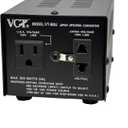VCT VT-500J - Japanese Step Up/Down Voltage Transformer Converts Japan 100 Volts To 110V OR Vice Versa - 500 Watt