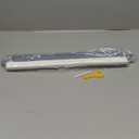 LazBlinds Cordless Cellular Shades, No Tools No Drill Blackout Honeycomb Shades Pleated Blinds for Windows, 20" W x 64" H, Silver White