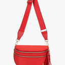 Spacious Crossbody Bag Nylon Bum Bag for Women Fanny Packs Handbags with Adjustable Straps